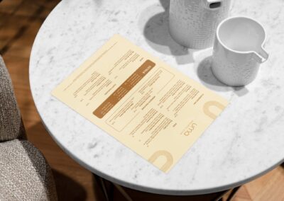 MENU BRUNCH